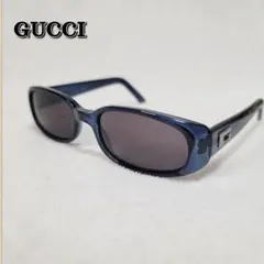 美品☆GUCCIサングラスGG2452S/Gロゴネイビーブラウン