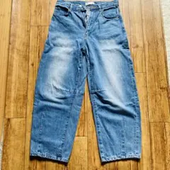 JEANASIS ジーナシス　eL コクーンワイドデニムパンツ