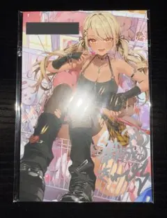 ぶいすぽ　神成きゅぴ　直筆サイン入りポストカード
