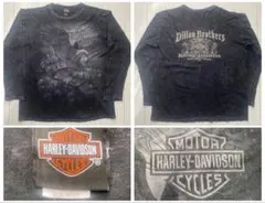 美品 USA製 harley davidson ハーレーダビッドソン 両面 XL