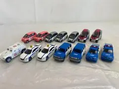 トミカ JAF タクシー 儚市中央病院 ディズニー 14台セット まとめのサムネイル
