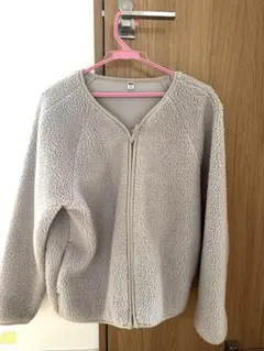 UNIQLO レディース　フリースジャケット　アイボリー