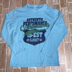 【140】 ロンT 長袖　水色