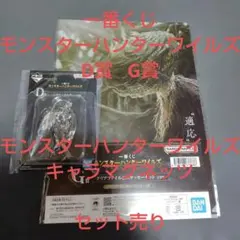一番くじモンスター ハンター ワイルズ　D賞　G賞　　マグネットセット