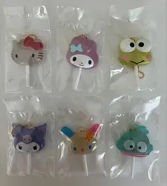 サンリオキャラクターズ　カラフルキャンディチャーム　コンプリート