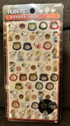 スヌーピー ボンボンドロップシールmini