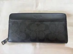 COACH 財布 メンズ 長財布 F25517 ブラック
