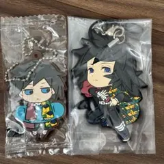 鬼滅の刃 冨岡義勇 キャラばんちょうこう ラバーマスコット ラバーストラップ