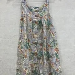 BREEZE 110cm ワンピース 女の子 花柄 袖なし綿100 可愛い