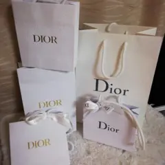 Dior ショップ袋 7枚セット一枚だけ限定 - メルカリ