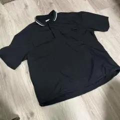 H&M エイチアンドエム ナイロンプルオーバー 半袖シャツ 開襟 短丈 Mサイズのサムネイル