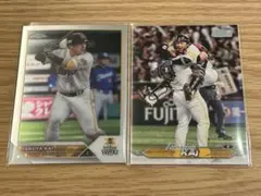 topps 甲斐拓也選手 2枚セット