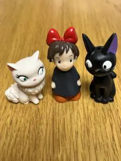 廃盤商品.ᐟ‪‪.ᐟ どんぐり共和国 魔女の宅急便 指人形 ✳︎3体セット