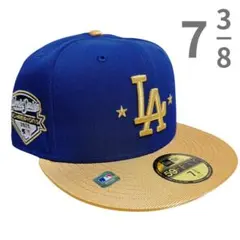 ニューエラ★ドジャース キャップ ゴールドコレクション59FIFTY 7 3/8