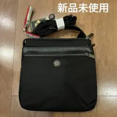 新品未使用Orobiancoショルダーバック 未使用級✨オロビアンコ ショルダーバッグ レザー シワ加工 大