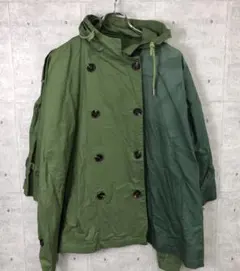 レトロ ストリート Rccat 古着 配色 ダブルブレスト マウンテンパーカー