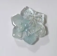 「1284」レジンヘアゴム　ポニーフック　ブローチ　マグネット