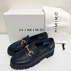 HIMIKO 卑弥呼　ブラック　ローファー パンプス　厚底ローファー