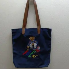 ポロラルフローレン　ベアトートバッグ　オマケ付