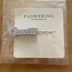 FLOWERING ヘアピン Opacité ロゴ入りのサムネイル