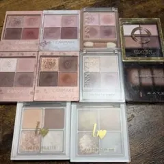 キャンメイク、セザンヌ、ビーアイドル アイシャドウまとめ売り