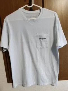 ​【人気】パタゴニア P-6ロゴ ポケT ホワイト XSサイズ WHI 美品