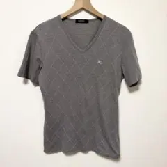 最終値下げ【送料無料】BURBERRY BLACK LABEL Tシャツ グレー