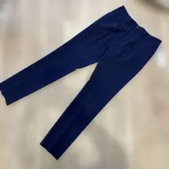 ネイビー スラックス センタープレスのサムネイル