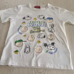 ❤️size130 PEANUTS 感情 Tシャツ パステルイエロー❤️のサムネイル