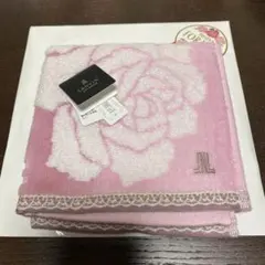 新品未使用　ランバン　LANVIN タオルハンカチ