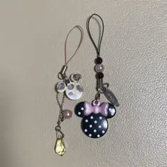 ディズニー　ストラップ　2点セット