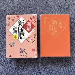 例解新国語辞典 第九版 三省堂 中学国語 高校受験