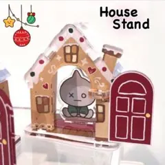 BT21 ガチャ 渋谷 SWEET HOLIDAY ハウススタンド　VAN