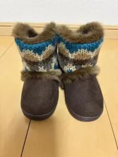 キッズブーツ ニットデザイン15cm(13cmのお子さんでも全然いける)