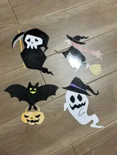 ハロウィンキャラクター壁面飾りセット