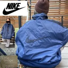 ナイキNIKEハーフジップ　ナイロンジャケット　アノラックジャケット90s古着.