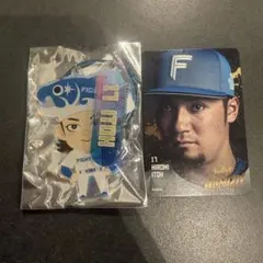 ファイターズ 伊藤大海 ２連オーロラキーチェーン トレカのサムネイル