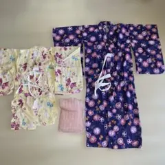 姉妹　浴衣100と120