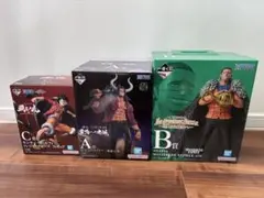 一番くじ ワンピース 雷鳴への忠誠 在りし日のカイドウ　ルフィ　クロコダイル