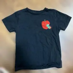 はらぺこあおむし Tシャツ ブラックのサムネイル
