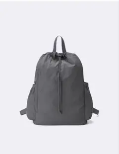 GU ソフトナイロンバックパック グレーのサムネイル