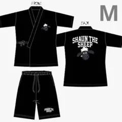 新品 ひつじのショーン 甚平セット ブラック Mサイズ