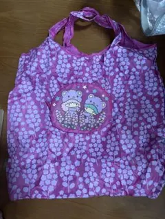 Little Twin Stars エコバッグ パープル　キキララ 北海道限定