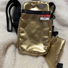 レスポートサック　ポケモンコラボ　ゴールドピカチュウショルダー
