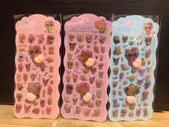 即発送！日焼けマイメロディー　シナモロール　おしりシールぷにぷにシール3枚セット