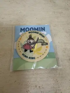 【限定品】ムーミン リトルミイ 刺繍バッジ 香港空港限定 非売品 MOOMIN
