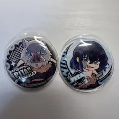 嘴平伊之助　缶バッチ2個セット