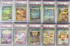 ALL PSA10 ブイズ 10連番 ポケモンカード テラスタルフェスex番号順
