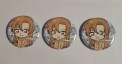 2025名探偵コナン コナンランド オリジナル缶バッジ ミニキャラ 萩原千速×3