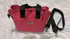 DOG DEPT 2WAY ミニトートバッグ ピンクのサムネイル